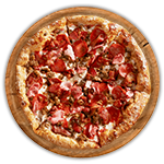 Meat Supreme Pizza  8" 
