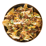 Spicy Mince, Cheese & Jalapenos Nachos 