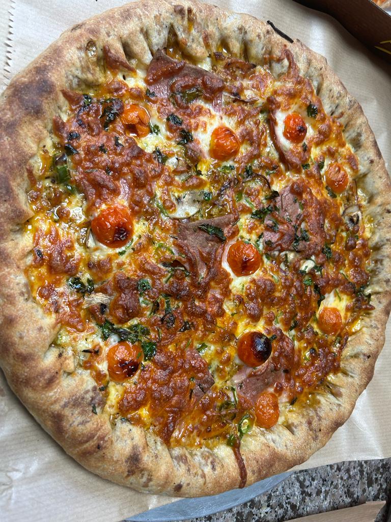 Fresh Pizzas served at Eastie’s takeaway in Kilbirnie